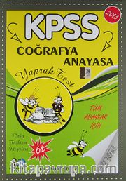 2013 KPSS Coğrafya-Anayasa Yaprak Test / Tüm Adaylar İçin