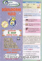 2. Sınıf Değerlendirme Yıldız Yaprak Test
