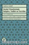Devlet Yönetiminde İstişare, Tedbir ve Tecrübe 