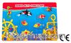 Montessori Ahşap Zeka Oyunları / w-Pin Puzzle - Sea Animals