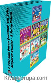 4-7 Yaş Okul Öncesi Çocuklar İçin Zeka Geliştiren Oyunlar (8 Kitap Takım)