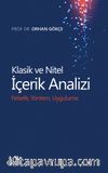 Klasik ve Nitel İçerik Analizi & Felsefe, Yöntem, Uygulama
