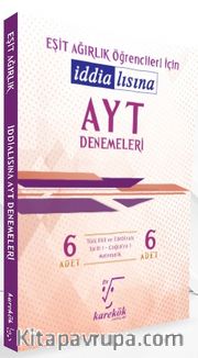 AYT 6'lı Eşit Ağırlık Deneme Seti