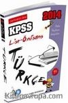 2014 KPSS Lise-Önlisans Türkçe / Cep Kitapları Serisi
