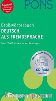 Pons Grossworterbuch Deutsch Als Fremdsprache