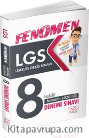 LGS Fenomen Tamamı Çözümlü 8 Deneme Sınavı