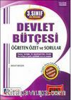 3.Sınıf Güz Dönemi Devlet Bütçesi Öğreten Özet ve Sorular