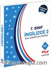 7. Sınıf İngilizce -2 Konu Anlatımlı Soru Bankası