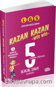 LGS Kazan Kazan Tamamı Çözümlü 5 Deneme Sınavı
