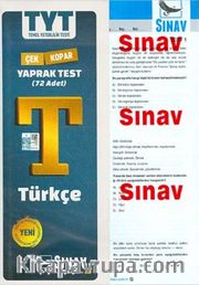 TYT Türkçe Çek Kopar Yaprak Test (72 Adet)