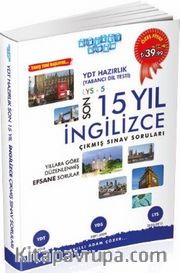 YDT Hazırlık Son 15 Yıl İngilizce Çıkmış Sınav Soruları