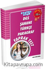 DGS Şahane Türkçe Paragraf Yaprak Test