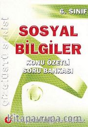 6.Sınıf Sosyal Bilgiler Konu Özetli Soru Bankası / Çizgiüstü Serisi