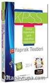 2014 KPSS Lise-Önlisans Yaprak Testleri