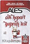 2014 ALES Çek Kopart Yaprak Test