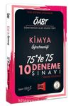 ÖABT Kimya Öğretmenliği 75’te 75 10 Deneme Sınavı
