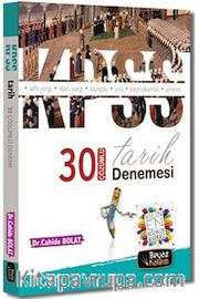KPSS Tarih 30 Çözümlü Deneme