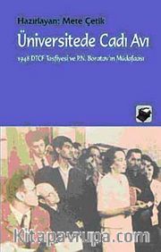 Üniversitede Cadı Avı <br /> 1948 DTCF Tasfiyesi ve P.N.Boratav'ın Müdafaası
