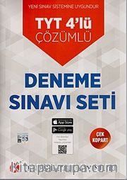 TYT 4'lü Çözümlü Deneme Sınavı Seti
