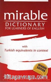 Mirable Dictionary For Learners of English With Turkish Equivalents in Context