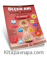7. Sınıf Ölçen Arı Sosyal Bilgiler Deneme Sınavı 20 Deneme
