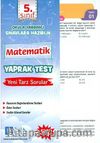 5. Sınıf Matematik Yaprak Test