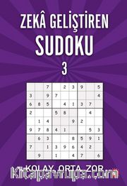 Zeka Geliştiren Sudoku Kolay-Orta-Zor 3