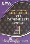KPSS Genel Yetenek Genel Kültür 5'li Deneme Seti (Çözümlü)
