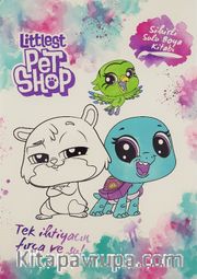 Lıttlest Pet Shop Sihirli Sulu Boya Kitabı <br /> Tek İhtiyacın Fırça ve Su!