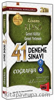 2014 KPSS Lisans Genel Kültür Genel Yetenek Coğrafya 41 Deneme Sınavı