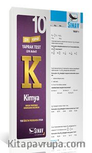 10. Sınıf Kimya Çek Kopar Yaprak Test (24 Adet)