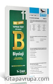 11. Sınıf Biyoloji Çek Kopar Yaprak Test (32 Adet)