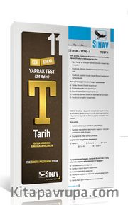 11. Sınıf Tarih Yaprak Test
