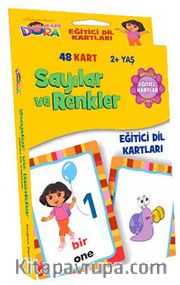 Dora Sayılar ve Renkler / Eğitici Dil Kartları