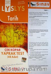 LYS Tarih Çek Kopar Yaprak Test (48 Adet)