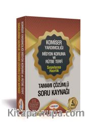 Komiser Yardımcılığı Misyon Koruma ve Rütbe Terfi Sınavlarına Hazırlık Tamamı Çözümlü Soru Kaynağı