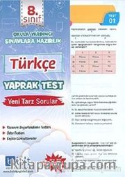 8. Sınıf Türkçe Yaprak Test