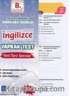 8. Sınıf İngilizce Yaprak Test