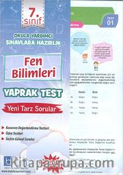 7.Sınıf Fen Bilimleri Yaprak Tes