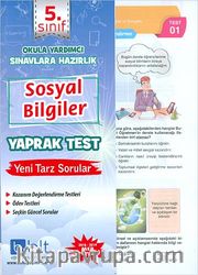 5.Sınıf Sosyal Bilimler Yaprak Test