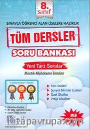 8.Sınıf Tüm Dersler Soru Bankası Mantık Muhakeme Soruları