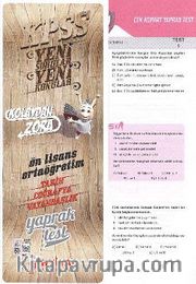 2014  KPSS Genel Kültür Kolaydan Zora Ön Lisans-Ortaöğretim  Çek Kopart Yaprak Test