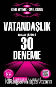 2019 KPSS Genel Yetenek - Genel Kültür Vatandaşlık 30 Deneme