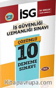 İş Güvenliği Uzmanlık Sınavı Çözümlü 10 Deneme Sınavı