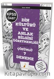 2019 KPSS ÖABT Din Kültürü ve Ahlak Bilgisi Öğretmenliği 7 Çözümlü Deneme