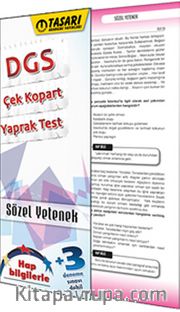 DGS Sözel Yetenek Çek Kopart Yaprak Test