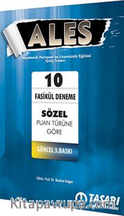 ALES 10 Fasikül Deneme Sözel Puan Türüne Göre
