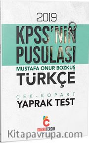 2019 KPSS'nin Pusulası Türkçe Çek Kopart Yaprak Test