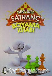 Birebir Satranç Boyama Kitabı