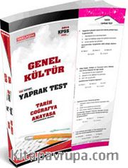 2014 KPSS Genel Kültür Yaprak Test